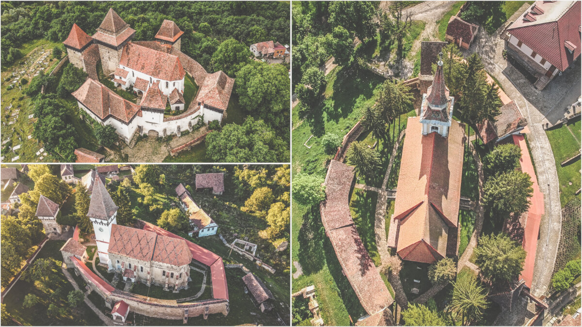Biserici fortificate și sate săsești uitate de timp. Vizită la Viscri, Meșendorf și Criț.