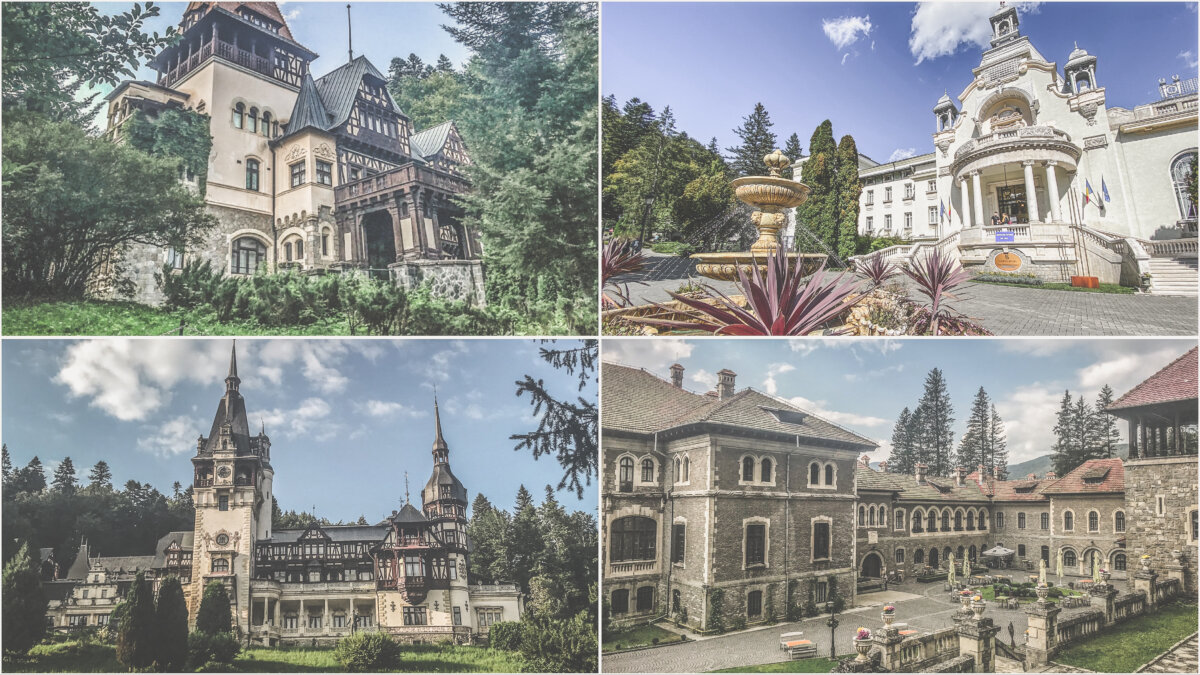 Patru clădiri emblematice construite la începutul secolului XX. Excursie pe Valea Prahovei.